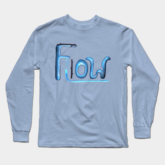 Flow Long Sleeve T-Shirt by IanWylie87